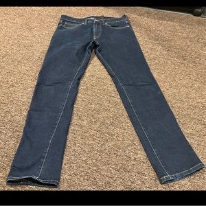 H&M Women’s Skinny Coupe Moulante Stretch & Denim Jeans Sz 32 casual EUC